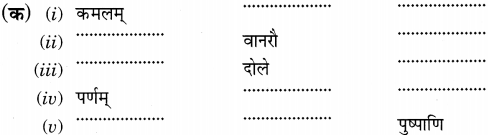 NCERT Solutions for Class 6th Sanskrit: Chapter 3-शब्द परिचयः 3