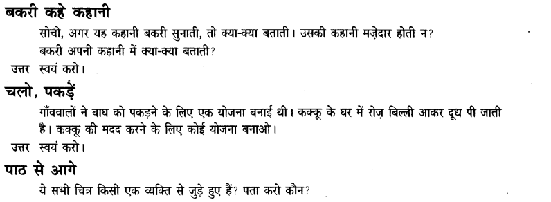 NCERT Solutions for Class 3rd Hindi: Chapter 11-मीरा बहन और बाघ
