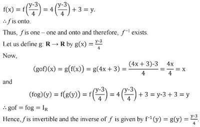NCERT Solutions for 12th Class Maths: Chapter 1-Relations and Functions