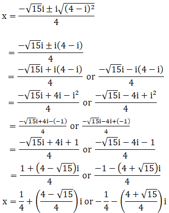 RD Sharma Solutions for Class 11 Maths Chapter 14 – Quadratic Equations
