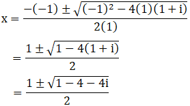 RD Sharma Solutions for Class 11 Maths Chapter 14 – Quadratic Equations