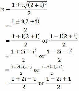 RD Sharma Solutions for Class 11 Maths Chapter 14 – Quadratic Equations