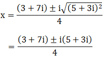 RD Sharma Solutions for Class 11 Maths Chapter 14 – Quadratic Equations
