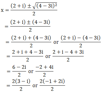 RD Sharma Solutions for Class 11 Maths Chapter 14 – Quadratic Equations