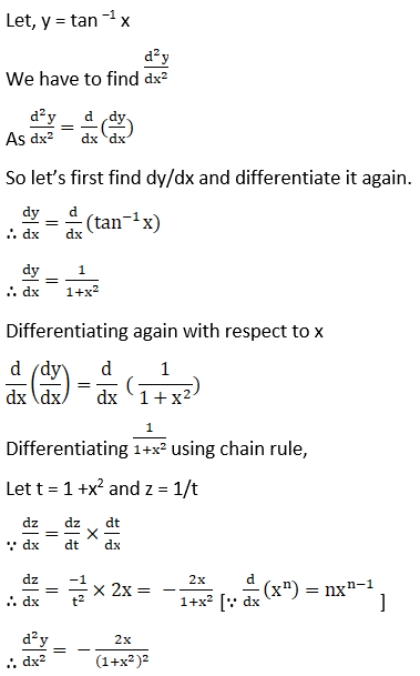 RD Sharma Solutions for Class 12 Maths Chapter 12 Higher Order Derivatives