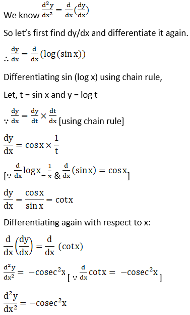 RD Sharma Solutions for Class 12 Maths Chapter 12 Higher Order Derivatives