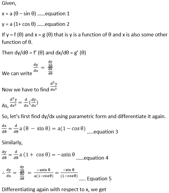 RD Sharma Solutions for Class 12 Maths Chapter 12 Higher Order Derivatives