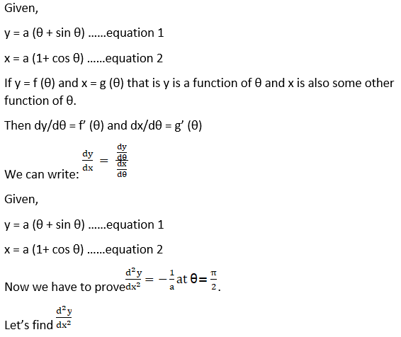 RD Sharma Solutions for Class 12 Maths Chapter 12 Higher Order Derivatives