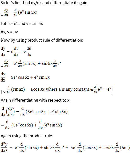 RD Sharma Solutions for Class 12 Maths Chapter 12 Higher Order Derivatives