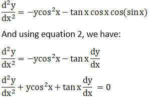 RD Sharma Solutions for Class 12 Maths Chapter 12 Higher Order Derivatives