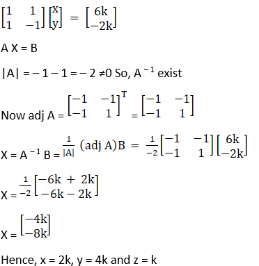 RD Sharma Solutions for Class 12 Maths Chapter 8 Solutions of Simultaneous Linear Equations