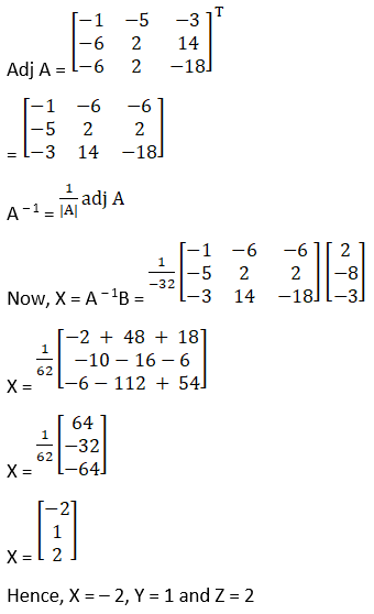 RD Sharma Solutions for Class 12 Maths Chapter 8 Solutions of Simultaneous Linear Equations
