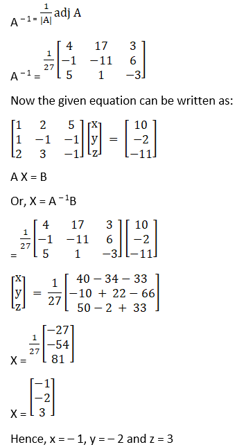 RD Sharma Solutions for Class 12 Maths Chapter 8 Solutions of Simultaneous Linear Equations