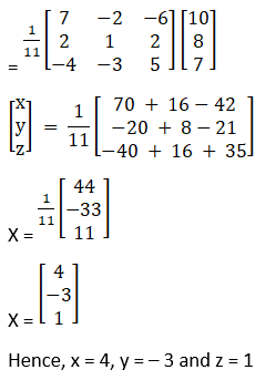 RD Sharma Solutions for Class 12 Maths Chapter 8 Solutions of Simultaneous Linear Equations