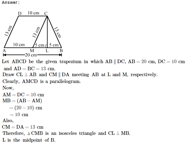 RS Aggarwal Solutions for Class 8 Maths Chapter 18–Area of a Trapezium and a Polygon Ex 18A Q11