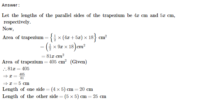 RS Aggarwal Solutions for Class 8 Maths Chapter 18–Area of a Trapezium and a Polygon Ex 18A Q6