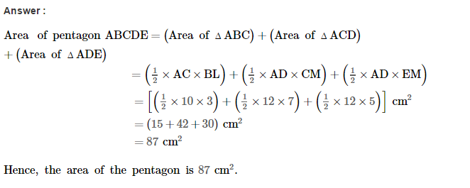 RS Aggarwal Solutions for Class 8 Maths Chapter 18–Area of a Trapezium and a Polygon Ex 18B Q5