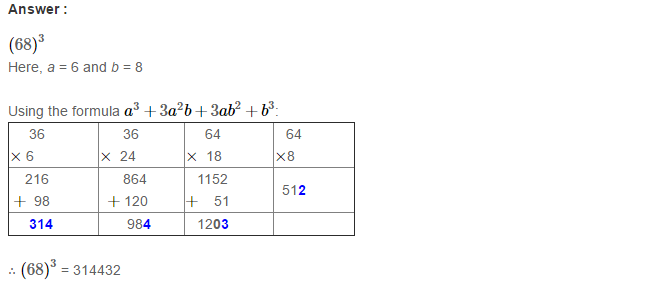 RS Aggarwal Solutions for Class 8 Maths Chapter 4–Cubes and Cube Roots Exercise 4B Q3