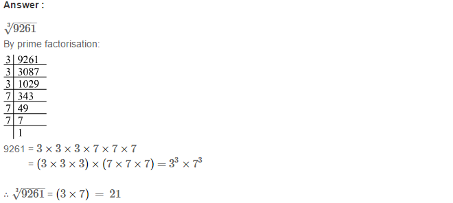 RS Aggarwal Solutions for Class 8 Maths Chapter 4–Cubes and Cube Roots Exercise 4C Q5