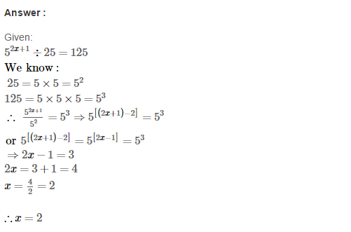 RS Aggarwal Solutions for Class 8 Maths Chapter 2–Exponents Exercise 2A Q13