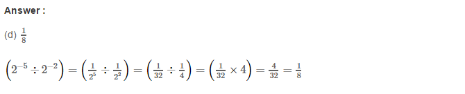 RS Aggarwal Solutions for Class 8 Maths Chapter 2–Exponents Exercise 2C Q4