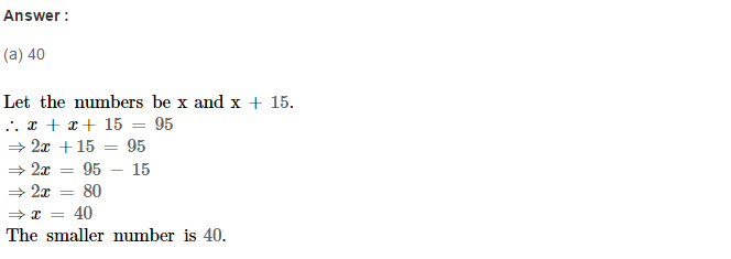 RS Aggarwal Solutions for Class 8 Maths Chapter 8–Linear Equations Ex 8C Q17