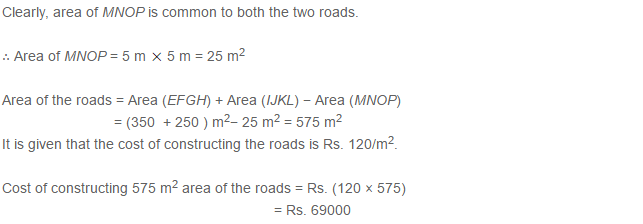 RS Aggarwal Solutions for Class 7 Maths Chapter 20–Mensuration Exercise 20B Q11