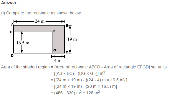 RS Aggarwal Solutions for Class 7 Maths Chapter 20–Mensuration Exercise 20B Q15
