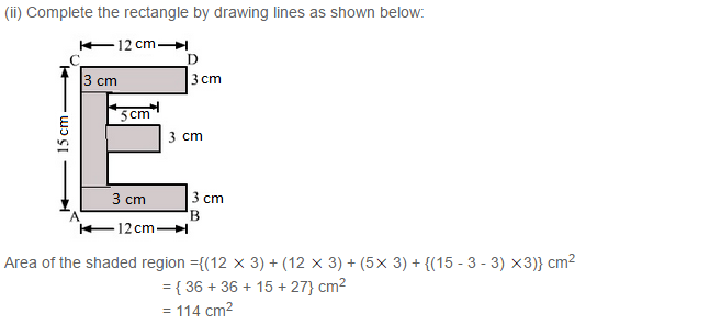 RS Aggarwal Solutions for Class 7 Maths Chapter 20–Mensuration Exercise 20B Q15