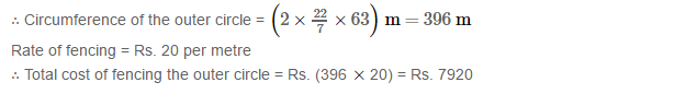 RS Aggarwal Solutions for Class 7 Maths Chapter 20–Mensuration Exercise 20E Q10