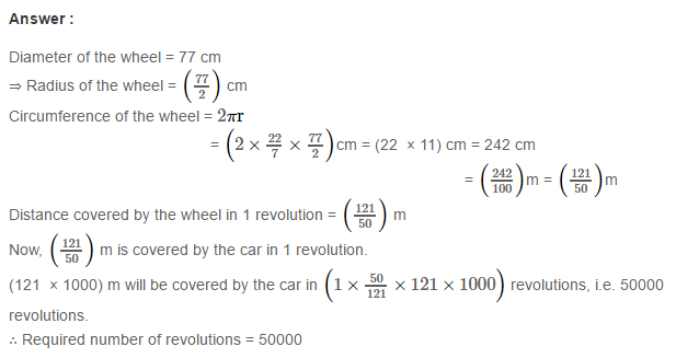 RS Aggarwal Solutions for Class 7 Maths Chapter 20–Mensuration Exercise 20E Q20