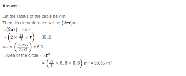 RS Aggarwal Solutions for Class 7 Maths Chapter 20–Mensuration Exercise 20F Q4