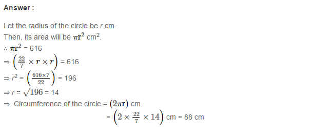 RS Aggarwal Solutions for Class 7 Maths Chapter 20–Mensuration Exercise 20F Q5