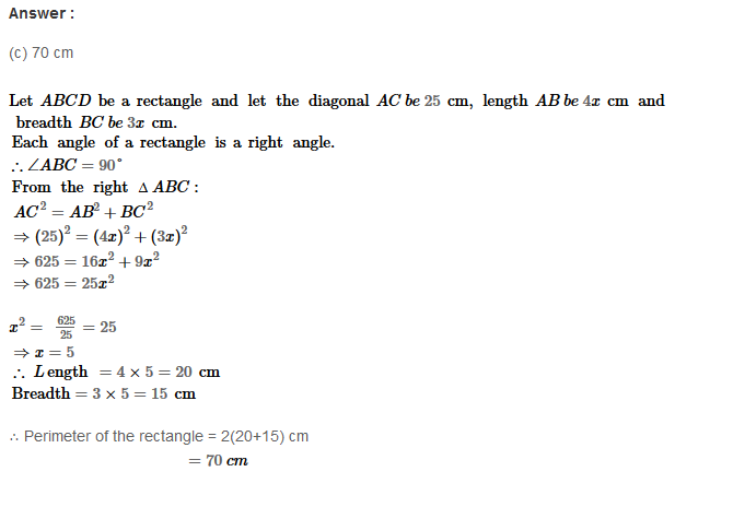 RS Aggarwal Solutions for Class 8 Maths Chapter 16–Parallelograms Exercise 16B Q5