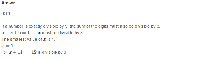 RS Aggarwal Solutions for Class 8 Maths Chapter 5–Playing with Numbers Ex 5D Q1