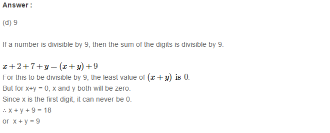 RS Aggarwal Solutions for Class 8 Maths Chapter 5–Playing with Numbers Ex 5D Q9