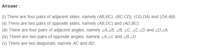 RS Aggarwal Solutions for Class 8 Maths Chapter 15–Quadrilaterals Q2