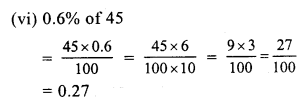 RS Aggarwal Solutions for Class 7 Maths Chapter 10–Percentage Ex 10A Question 7
