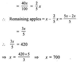 RS Aggarwal Solutions for Class 7 Maths Chapter 10–Percentage Ex 10B Question 8