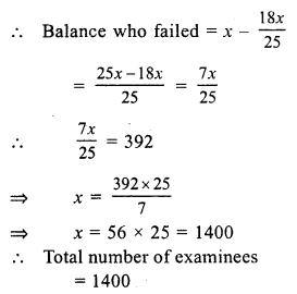 RS Aggarwal Solutions for Class 7 Maths Chapter 10–Percentage Ex 10B Question 9