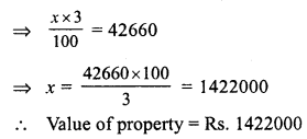 RS Aggarwal Solutions for Class 7 Maths Chapter 10–Percentage Ex 10B Question 14