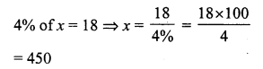 RS Aggarwal Solutions for Class 7 Maths Chapter 10–Percentage Ex 10B Question 19