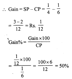 RS Aggarwal Solutions for Class 7 Maths Chapter 11–Profit and Loss Ex 11B Question 10