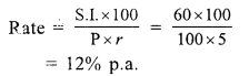 RS Aggarwal Solutions for Class 7 Maths Chapter 12–Simple Interest Ex 12A Question 21