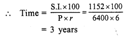 RS Aggarwal Solutions for Class 7 Maths Chapter 12–Simple Interest Ex 12A Question 6