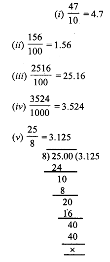 RS Aggarwal Solutions for Class 7 Maths Chapter 3–Decimals Ex 3A Question 3