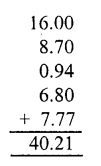 RS Aggarwal Solutions for Class 7 Maths Chapter 3–Decimals Ex 3B Question 1