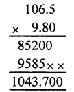 RS Aggarwal Solutions for Class 7 Maths Chapter 3–Decimals Ex 3C Question 19