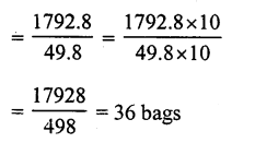RS Aggarwal Solutions for Class 7 Maths Chapter 3–Decimals Ex 3D Question 15