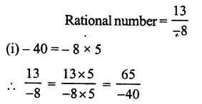 RS Aggarwal Solutions for Class 7 Maths Chapter 4–Rational Numbers Ex 4A Question 14